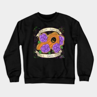 “From Ashes We Shall Rise” Punkin’ Plague Doctor Crewneck Sweatshirt